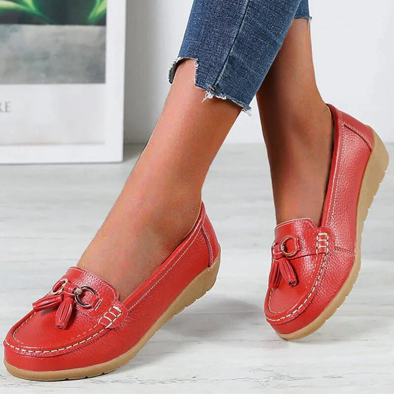 Anne | Comfortable Leather Moccasins