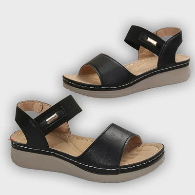 Paige - Comfort Cushioned Wedge Sandals