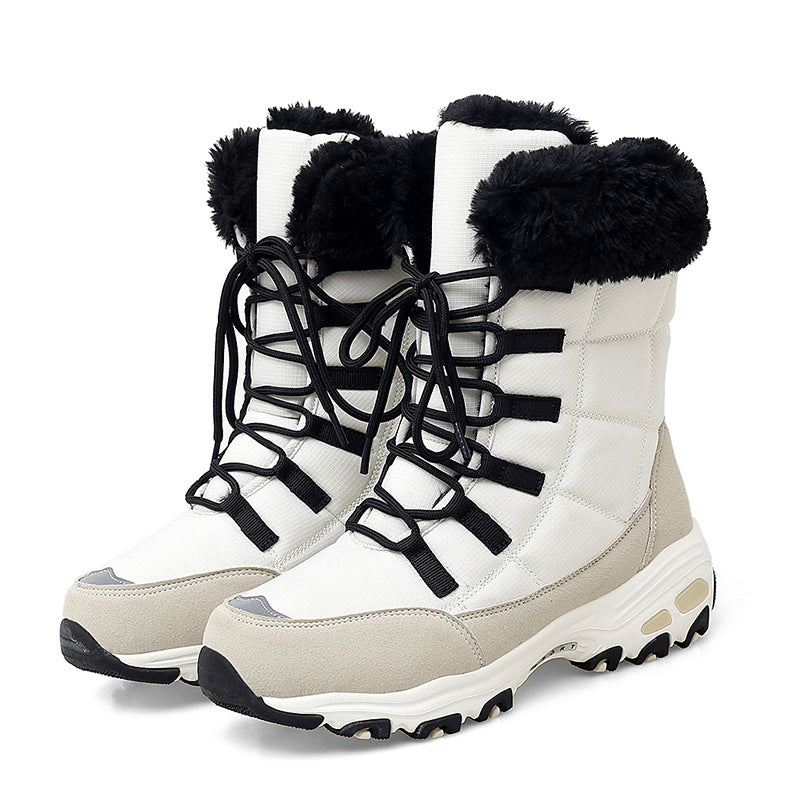 Moipheng | Waterproof Plush-Lined Ankle Boots