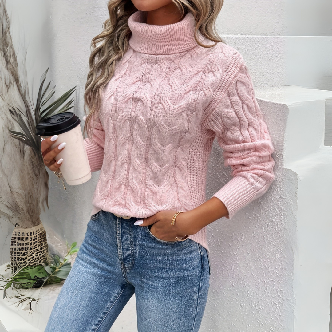 Amelia | Elegant Knit Turtleneck Sweater
