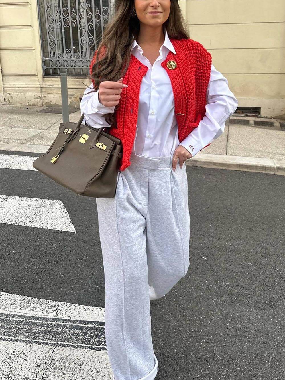 Elsie - Elegant Pocket Sleeveless Cropped Knit Cardigan