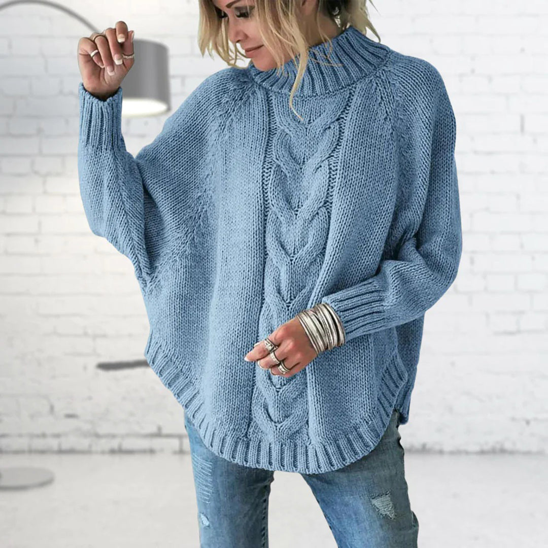 Elysian | Knit Sweater with Cable Pattern