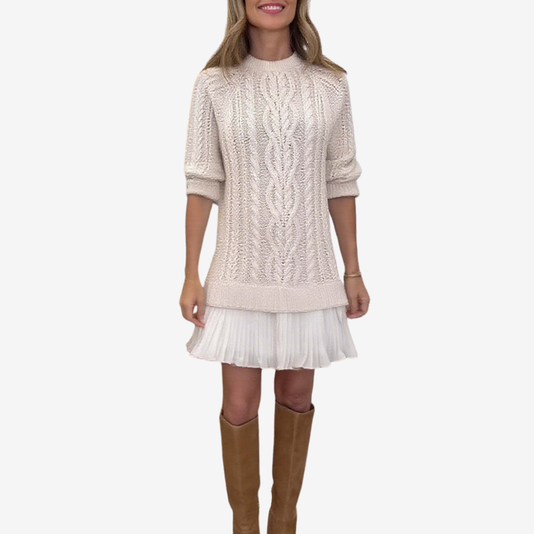 Gaelle | Knitted Sweater Dress