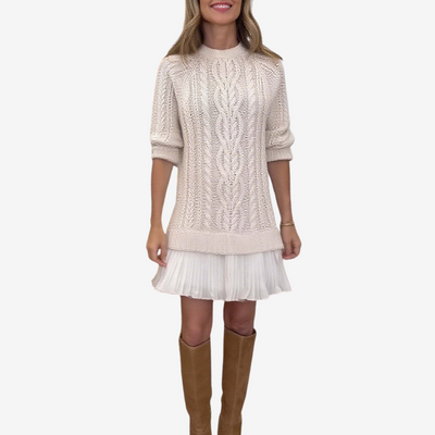 Gaelle | Knitted Sweater Dress