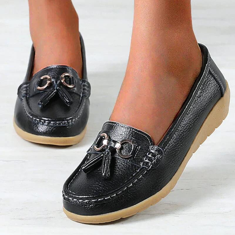 Anne | Comfortable Leather Moccasins