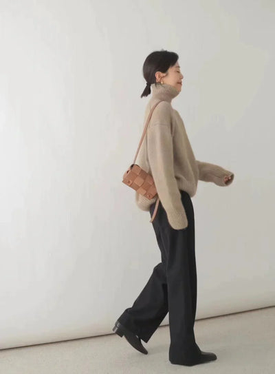 LOTTIE - CASHMERE TURTLENECK JUMPER