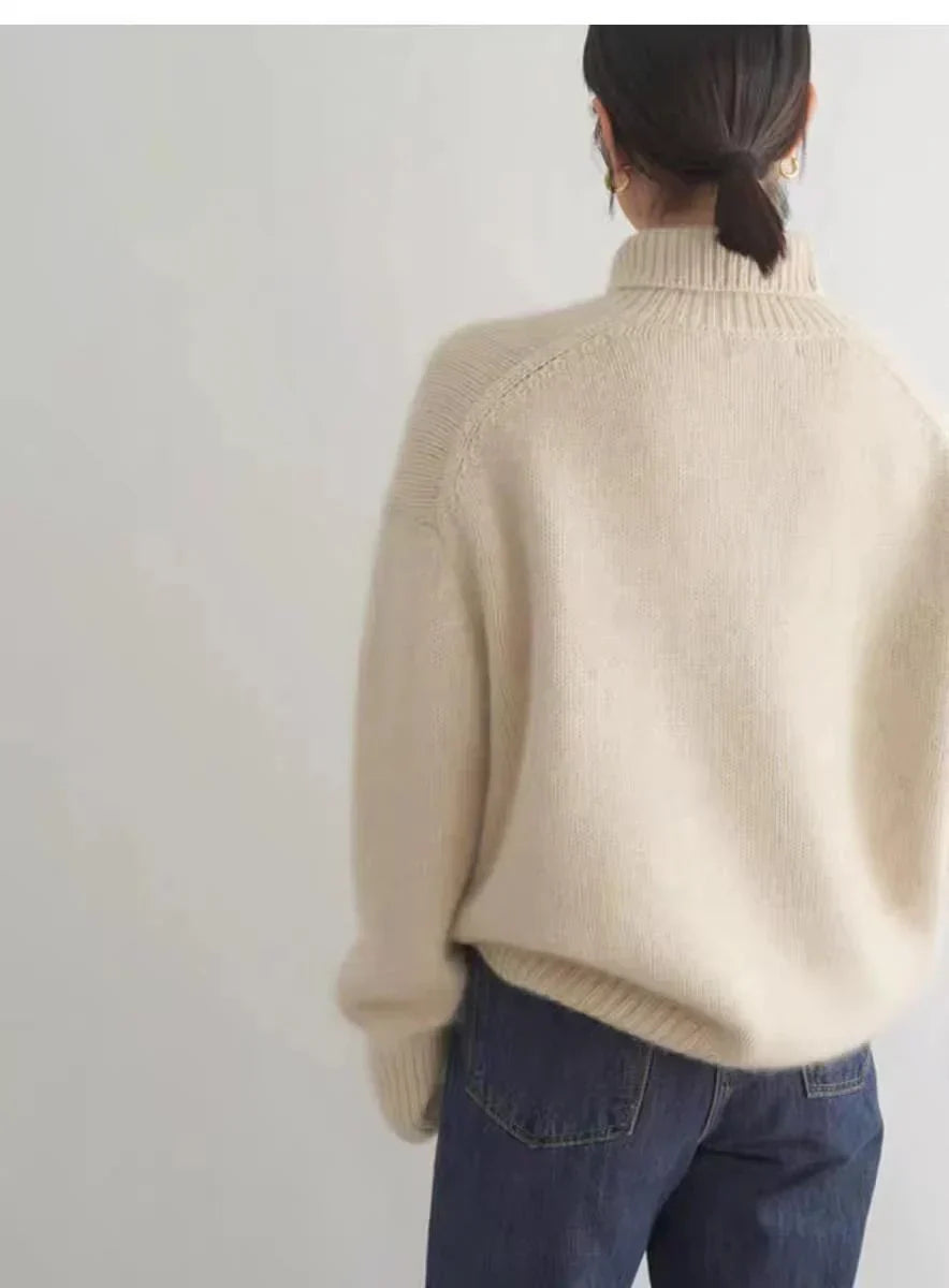 LOTTIE - CASHMERE TURTLENECK JUMPER