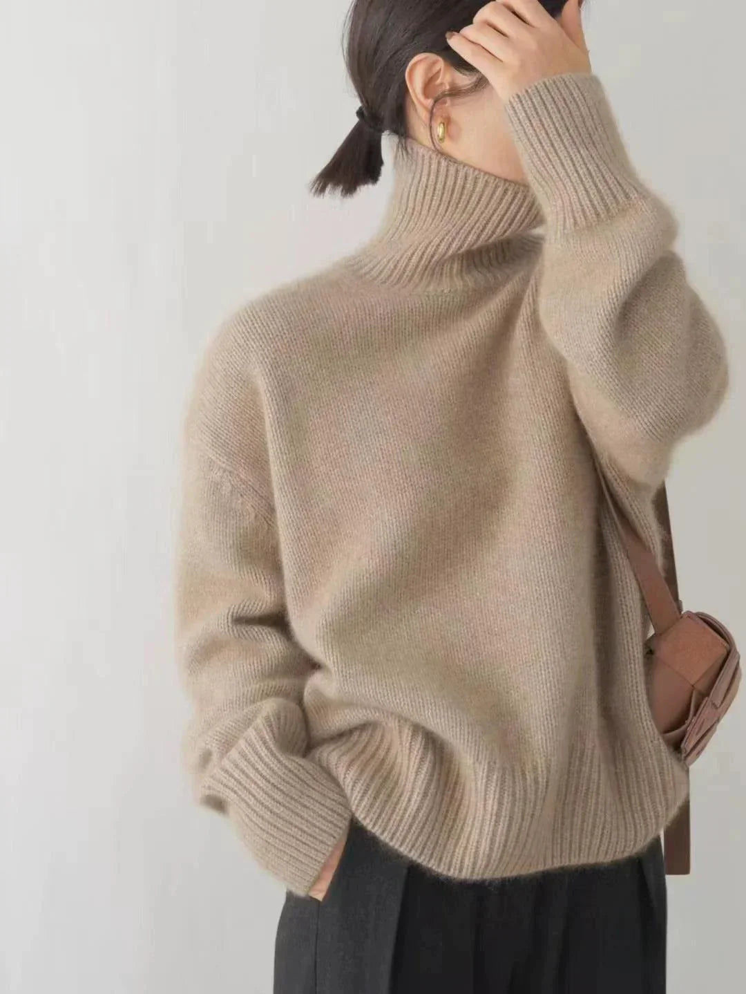 LOTTIE - CASHMERE TURTLENECK JUMPER