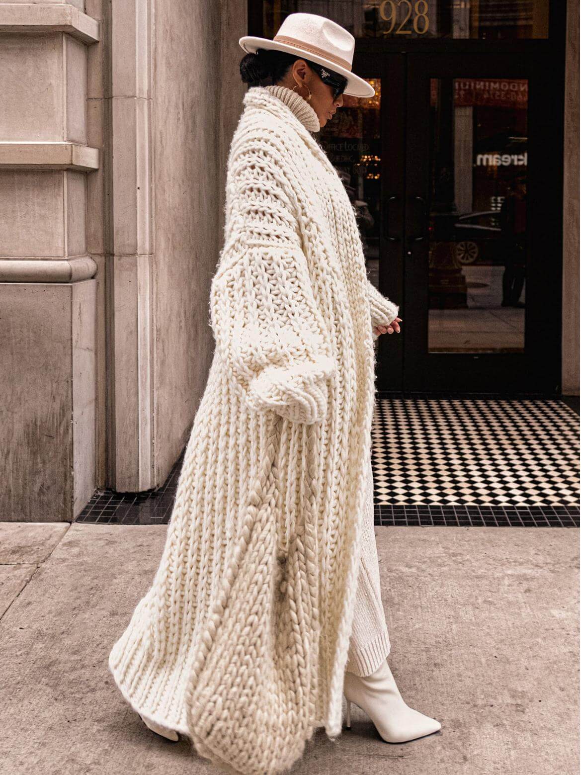 Ivory - Hold Me Close Shawl Collar Cardigan