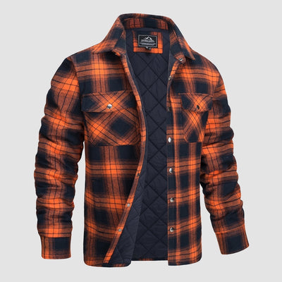 Rey - Versatile design Checkered bomber jacket