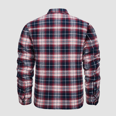 Rey - Versatile design Checkered bomber jacket
