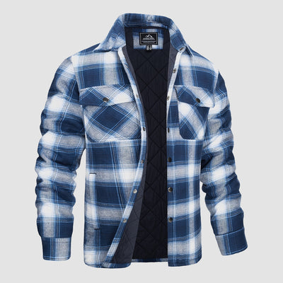 Rey - Versatile design Checkered bomber jacket