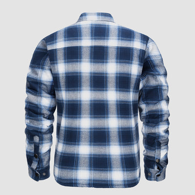 Rey - Versatile design Checkered bomber jacket