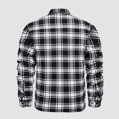 Rey - Versatile design Checkered bomber jacket