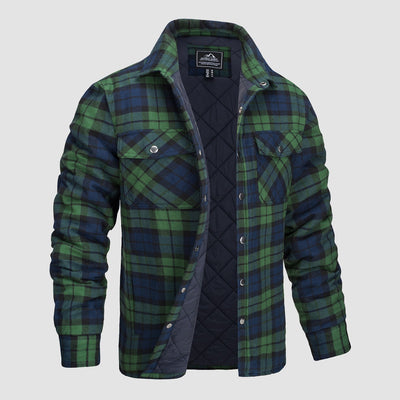 Rey - Versatile design Checkered bomber jacket