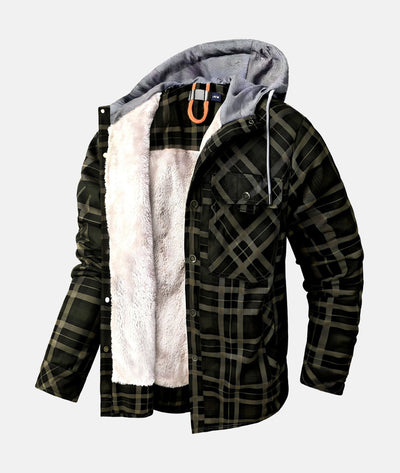 Franz - Checkered flannel jacket