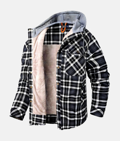 Franz - Checkered flannel jacket