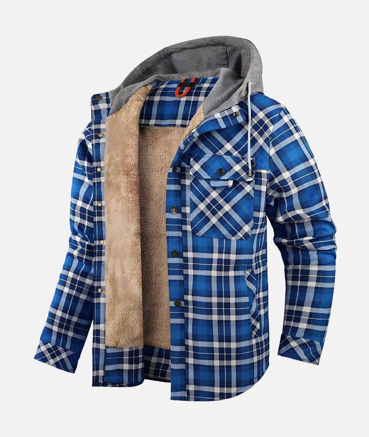 Franz - Checkered flannel jacket