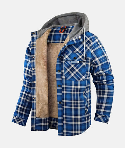 Franz - Checkered flannel jacket