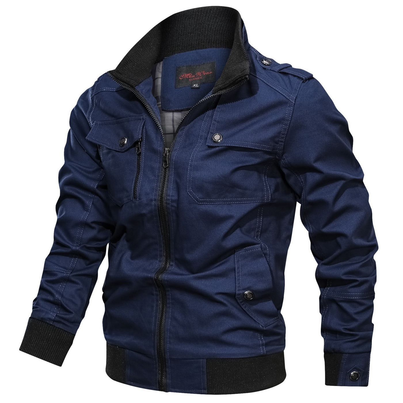 Carlos - Casual Cargo Combat Winter Jacket