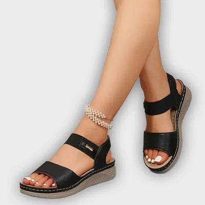 Paige - Comfort Cushioned Wedge Sandals