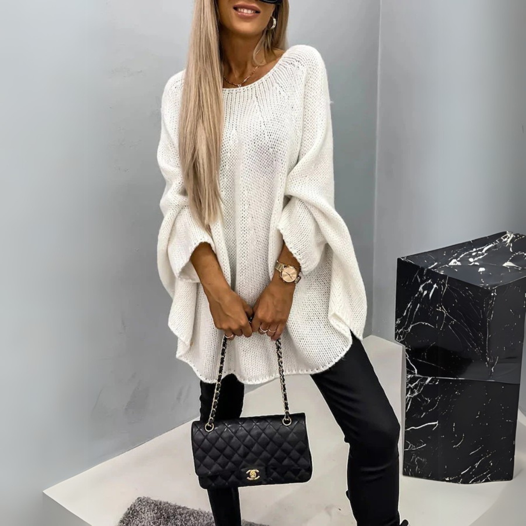 Isabelle | Elegant Women’s Sweater with Round Neck