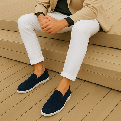 Elton | Elegant Suede Loafers