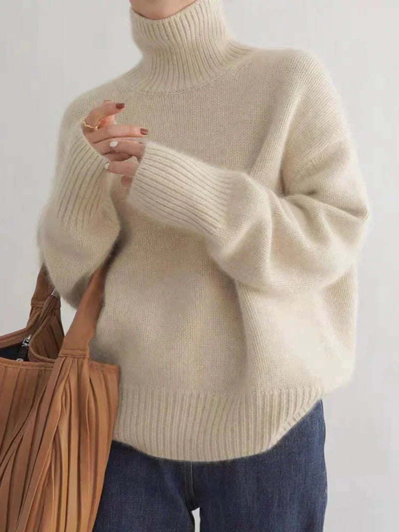 LOTTIE - CASHMERE TURTLENECK JUMPER