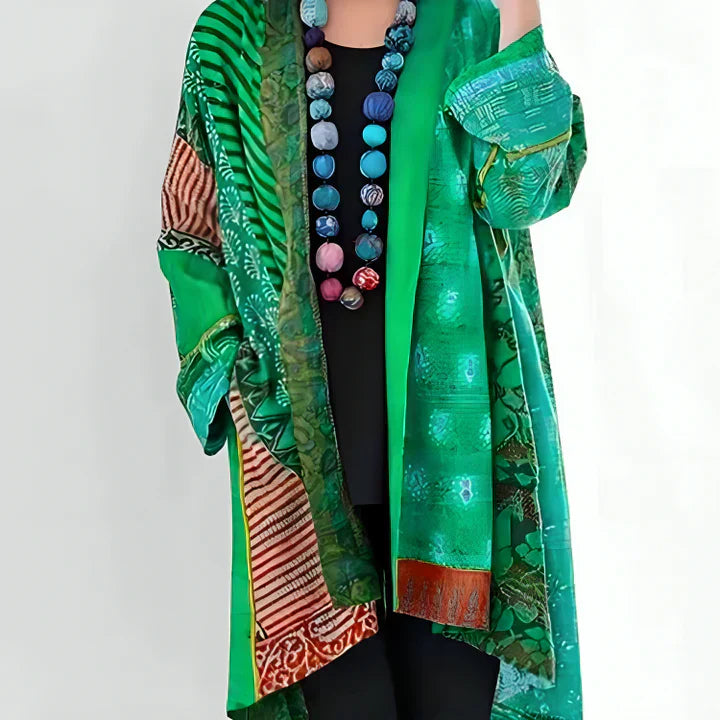 Sarah -  Women's Bohemian Print Kimono