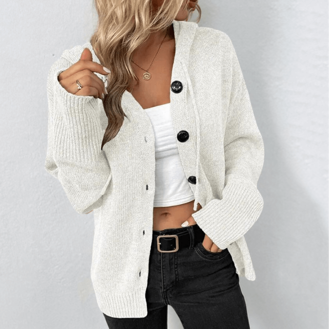 Brittan | Knit Cardigan with Buttons