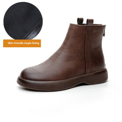 Sophie | Flat Fleece Ankle Boots