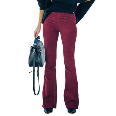 Chloe | Corduroy Flare Pants
