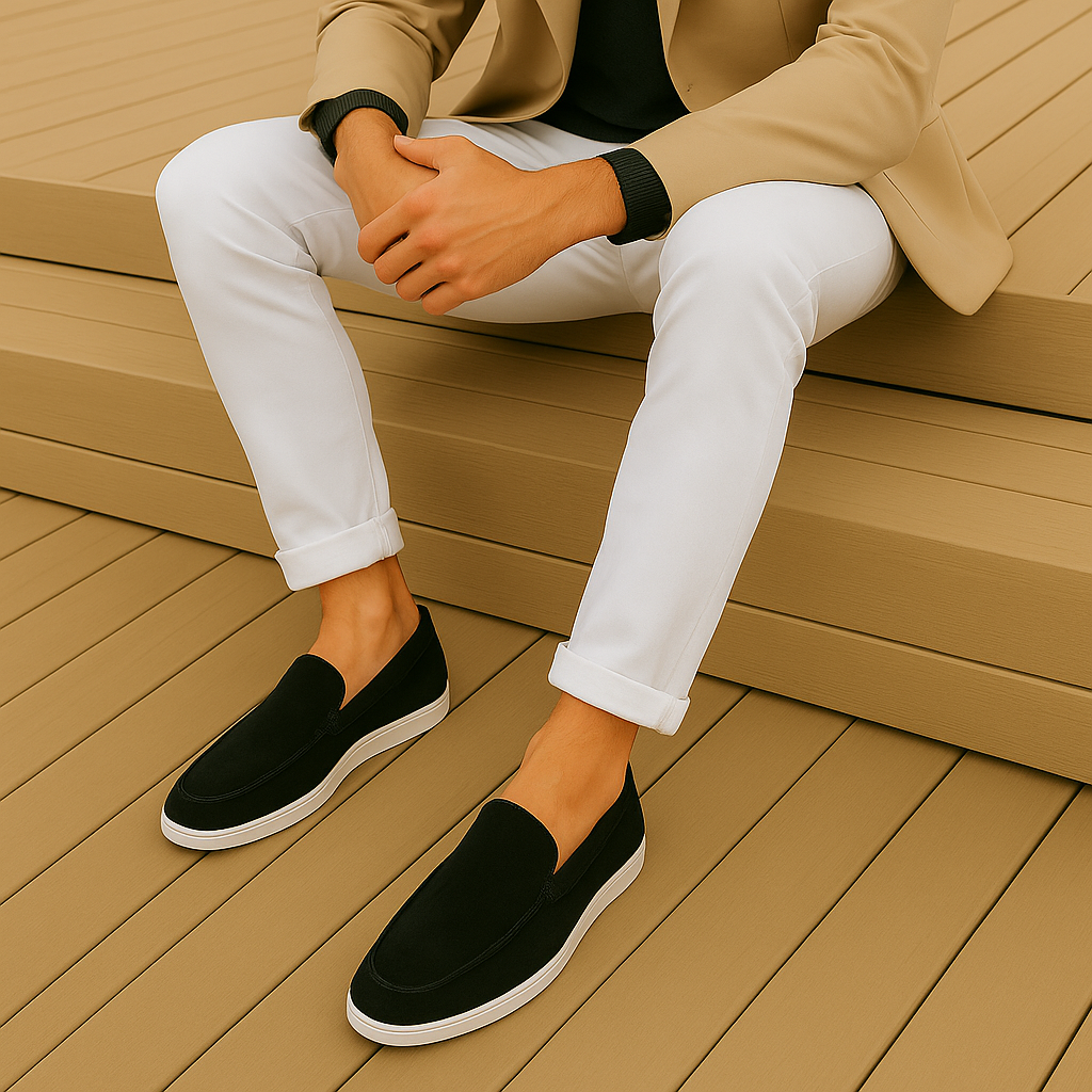 Elton | Elegant Suede Loafers