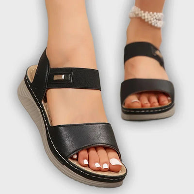 Paige - Comfort Cushioned Wedge Sandals