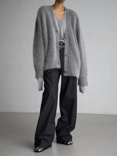 Megan - Vegan Knit Long Sleeve Cardigan