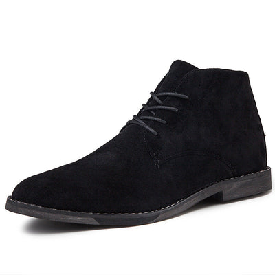 Alfie | Frosted Leather High-Top Shoes