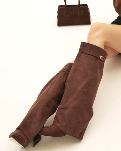 Lavista Suede knee high boots - Brown