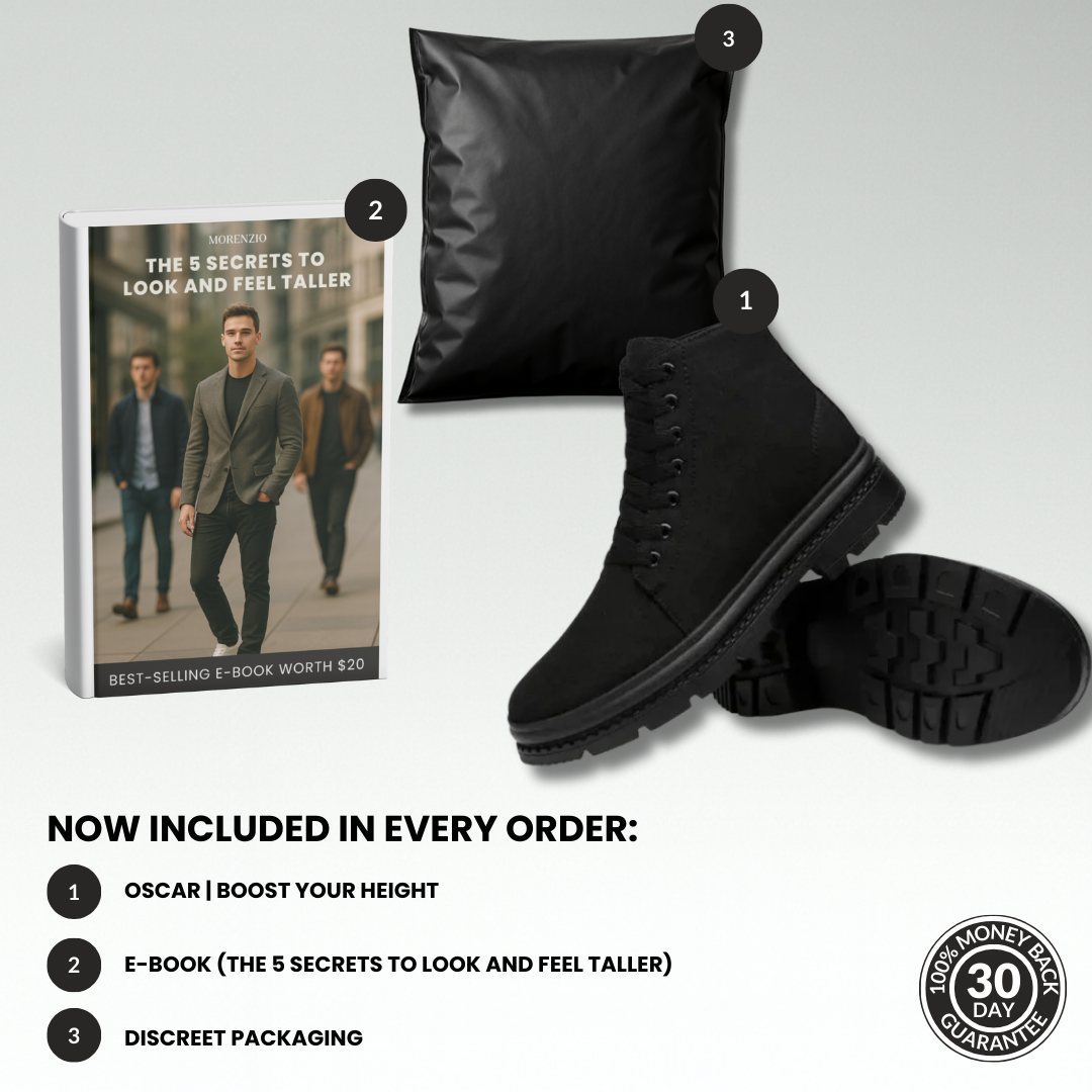 Oscar | Boost your height (+2.4” +3.1” +3.9”)