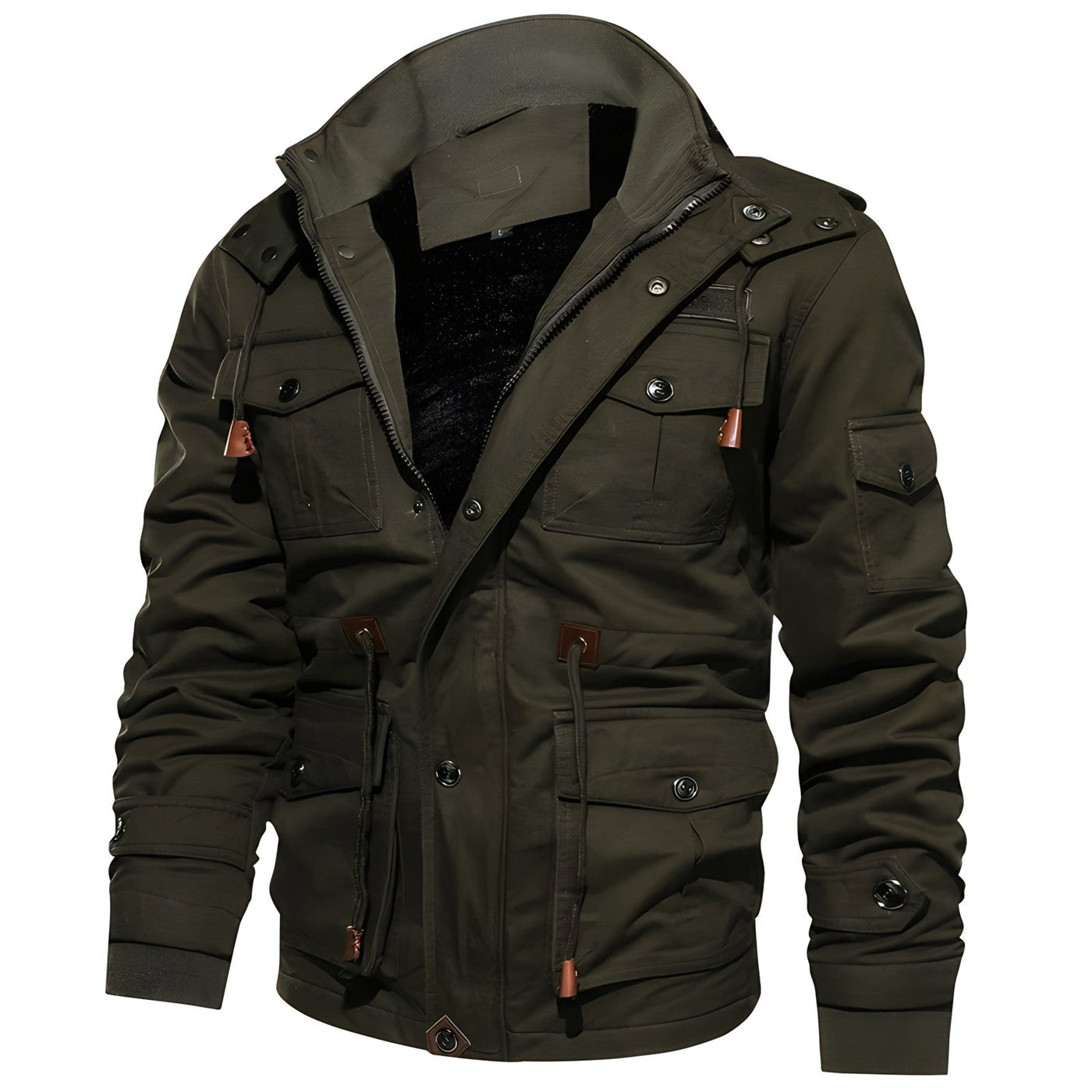 Charlot | Military Jacket with Multiple Pockets