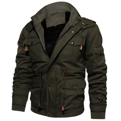 Charlot | Military Jacket with Multiple Pockets