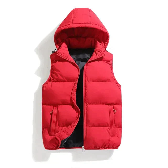 Drake - Men's vest with detachable hood