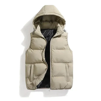 Drake - Men's vest with detachable hood