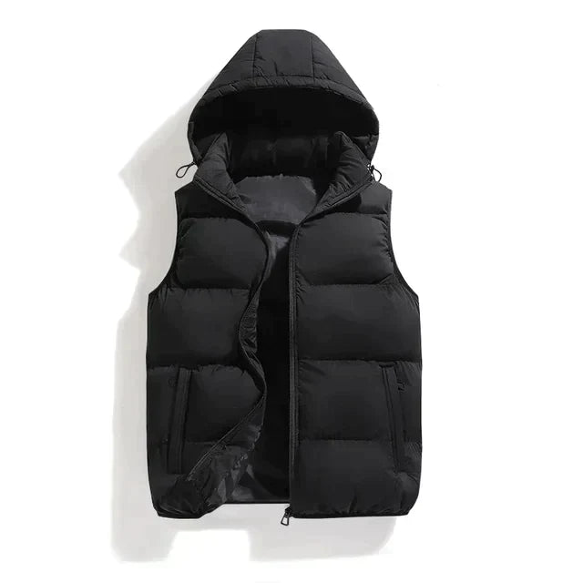 Drake - Men's vest with detachable hood