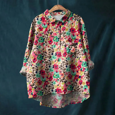 Jayde | Elegant Women's Floral Shirt
