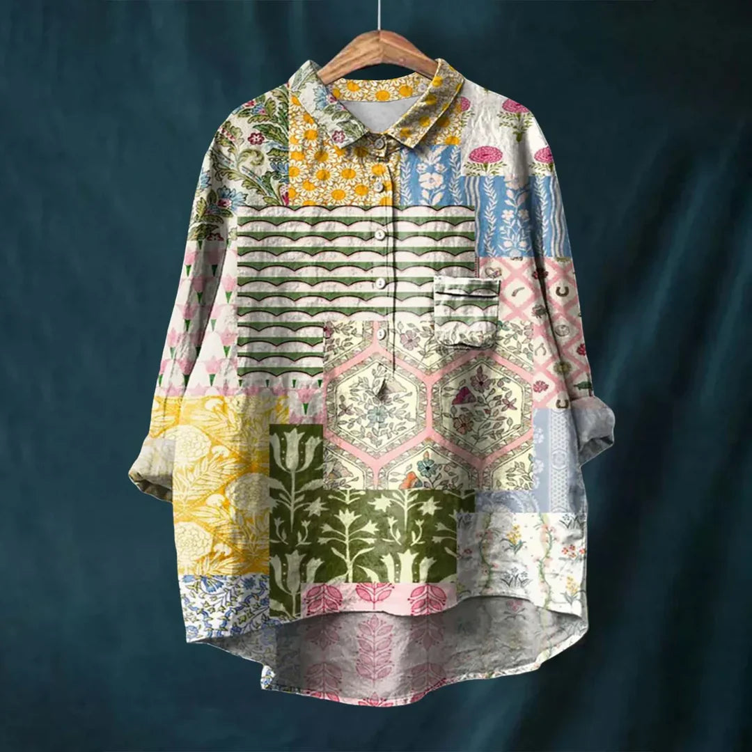 Jayde | Elegant Women's Floral Shirt