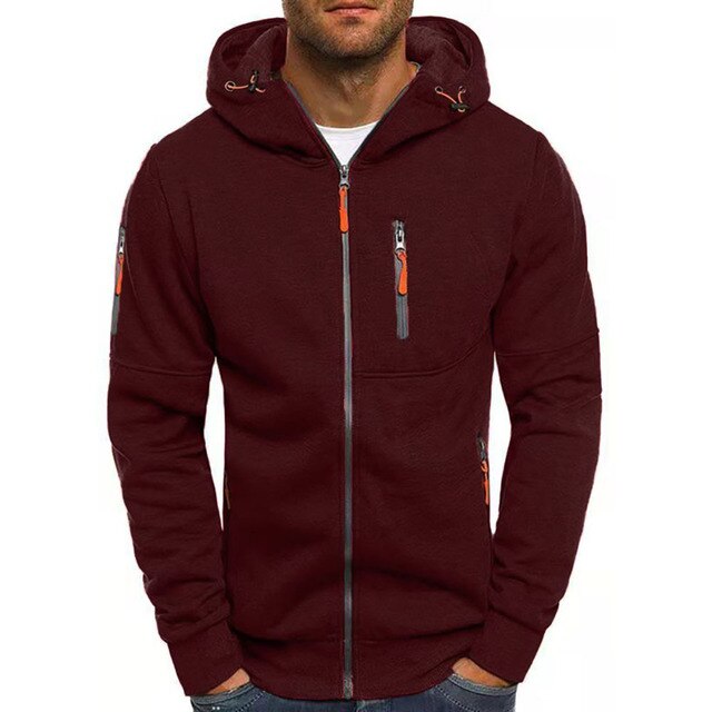 Kyrie - Men's Sporty Hoodie Jacket