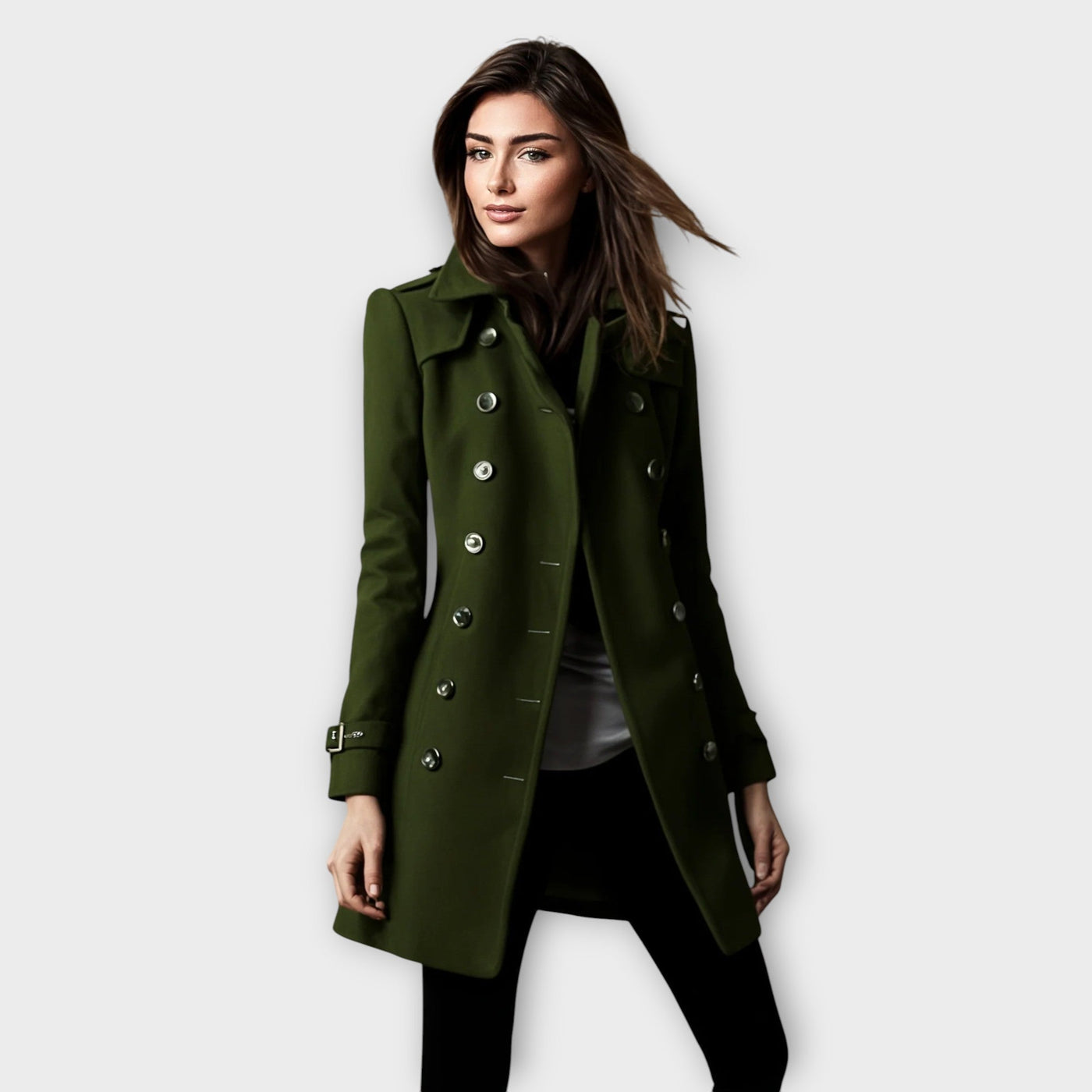 Linda - Double Breasted Trench Coat