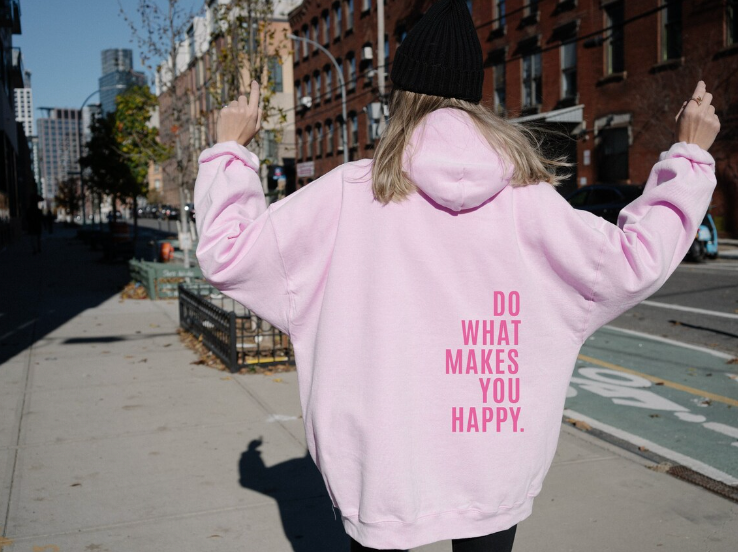 Layla - Baggy Hoodie With Pockets