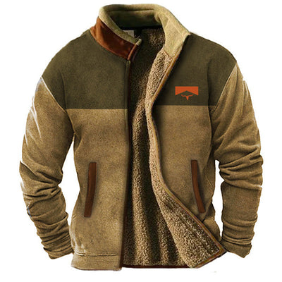 Mathéo - Casual fleece jacket for men
