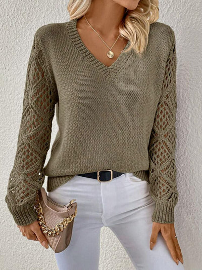 Elizabeth - Soft V-neck Sweater